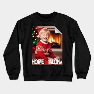 home alone merry christmas new version poster style  2 Crewneck Sweatshirt